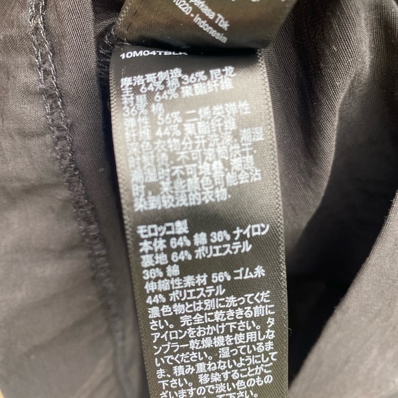 TOPSHOP Elegant Black Puff Sleeve Dress - Picture 6 of 7